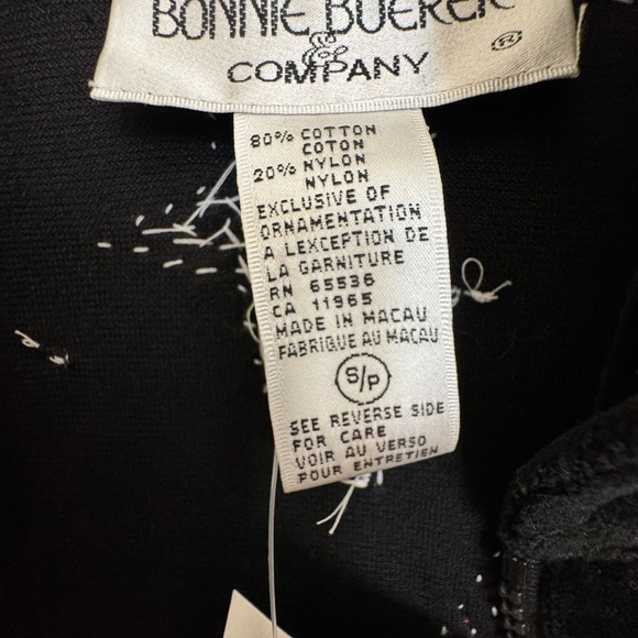 Rare 80’s Bonnie & Boerer & CO Beaded Old Hollywood Nightclubs Velvet Jacket. - Picture 12 of 16